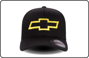 Chevy Bowtie - (Gold / Yellow) - Flexfit Cap