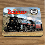 Canadian Pacific Passenger locomotives - Corked Back Table Coaster Set