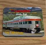 Canadian Pacific "The Canadian" Logo / Park Car - Corked Backed Table Coaster Set