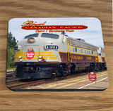 Canadian Pacific Passenger locomotives - Corked Back Table Coaster Set