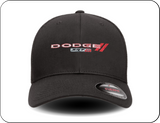 Classic Dodge SRT8 Logo - Black Flexfit Cap