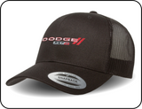 Classic Dodge SRT8 Logo - Black Flexfit Cap