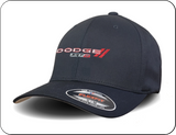 Classic Dodge SRT8 Logo - Black Flexfit Cap
