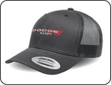 Classic Dodge SRT8 Logo - Black Flexfit Cap
