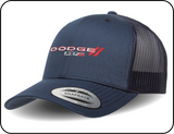 Classic Dodge SRT8 Logo - Black Flexfit Cap