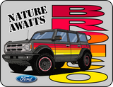 Ford Bronco "Nature Awaits" T-shirt