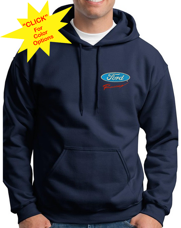 Classic Ford Racing Logo - Pullover Hoodie
