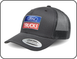 Ford Trucks (Block) Logo - Flexfit & Truckers Caps