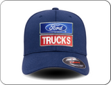 Ford Trucks (Block) Logo - Flexfit & Truckers Caps