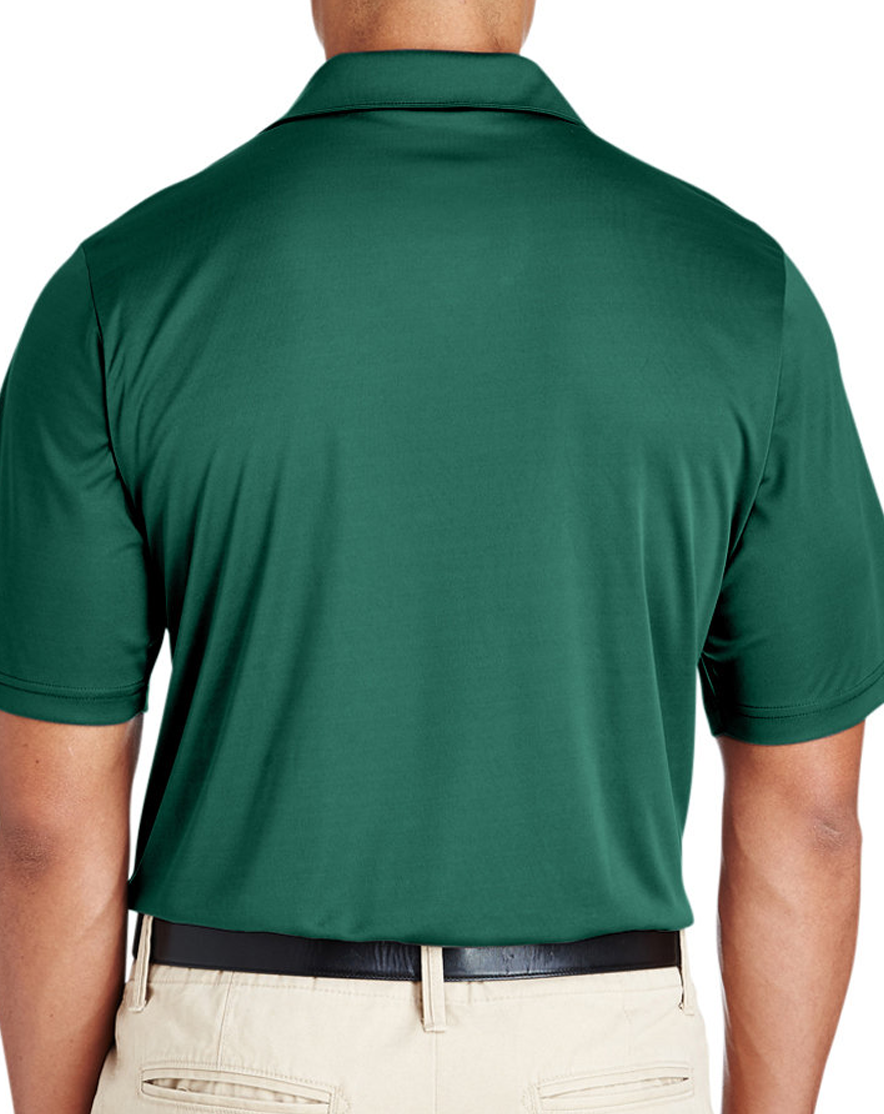 Pacific Great Eastern PGE Performance Polo Shirt Forest Green