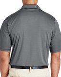 Canadian Pacific 1950's Beaver Shield Performance Polo Shirt - Charcoal