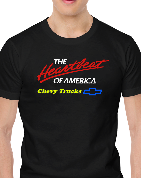 Classic Chevy - The Heartbeat of America - Chevy Trucks T-shirt