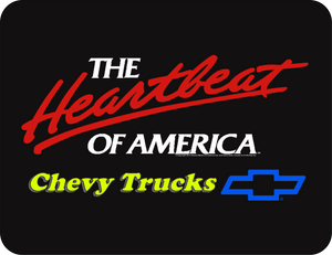Classic Chevy - The Heartbeat of America - Chevy Trucks T-shirt
