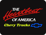 Classic Chevy - The Heartbeat of America - Chevy Trucks T-shirt