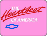 Classic Chevy - The Heartbeat of America Logo T-shirt