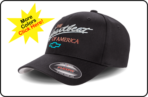 Classic Chevrolet - The Heartbeat of America - Flexfit Cap