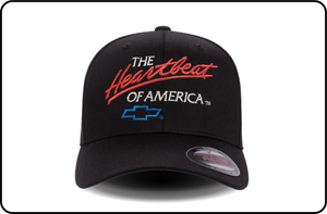 Classic Chevrolet - The Heartbeat of America (Reverse Colors) - Flexfit Cap