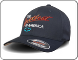 Classic Chevrolet - The Heartbeat of America (Reverse Colors) - Flexfit Cap