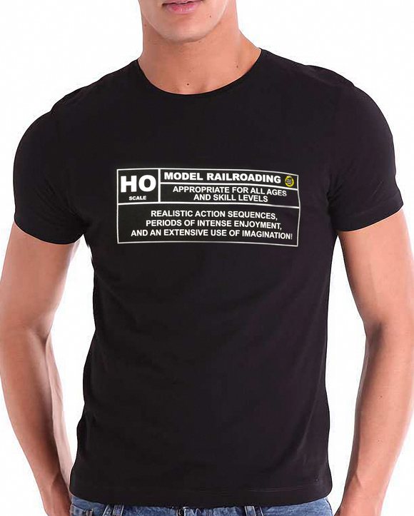 Railroading - Model Railroading - The Worlds Greatest Hobby HO scale Rating T-Shirt