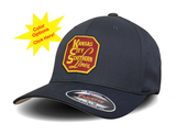 Kansas City Southern (Maroon & Gold Logo) - Flexfit Cap