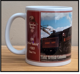 Canadian Pacific 2-10-4 T1c Selkirk Steam Locomotive No. 5931 in Field B.C.- 11 oz Ceramic Coffee Mug