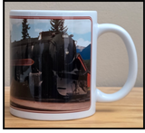 Canadian Pacific 2-10-4 T1c Selkirk Steam Locomotive No. 5931 in Field B.C.- 11 oz Ceramic Coffee Mug