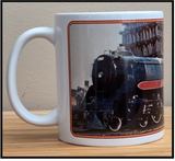 Canadian Pacific 4-4-4 Jubilee F-1a Steam Locomotive No. 2912 - 11 oz Ceramic Coffee Mug