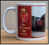 Canadian Pacific 4-4-4 Jubilee F-2a Steam Locomotive No. 3000 - 11 oz Ceramic Coffee Mug