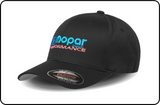 Classic Mopar Performance Logo (Retro Colors)- Black Flexfit Cap