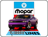 Mopar - 2016 Challenger "Classic Lines" T-shirt