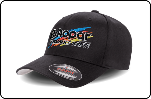 Classic Mopar Performance Parts Logo - Black Flexfit Cap