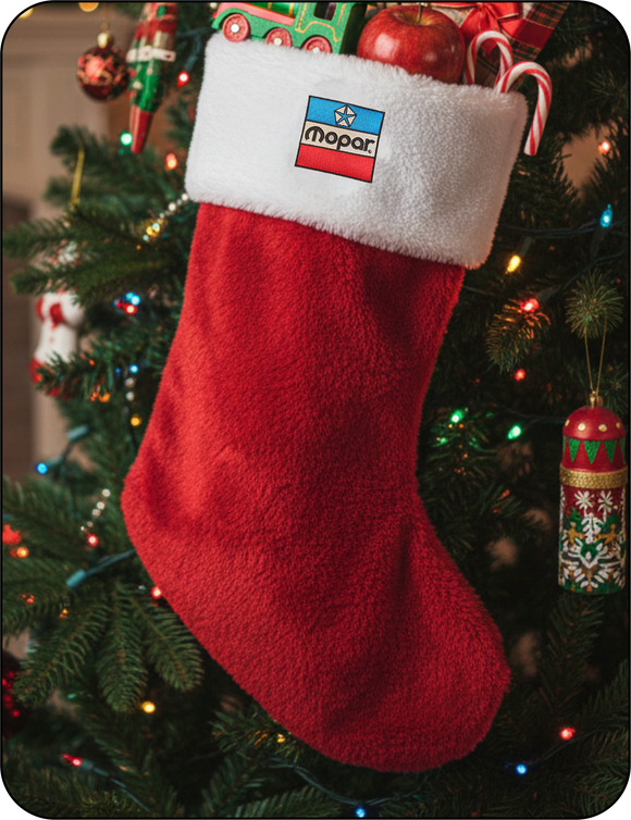 Classic Mopar Block Logo - Stocking