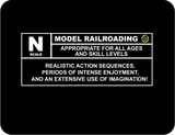 Railroading - Model Railroading - The Worlds Greatest Hobby N scale Rating T-Shirt