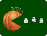 Pac - Pumpkin Logo - Embroidered Sweatshirt