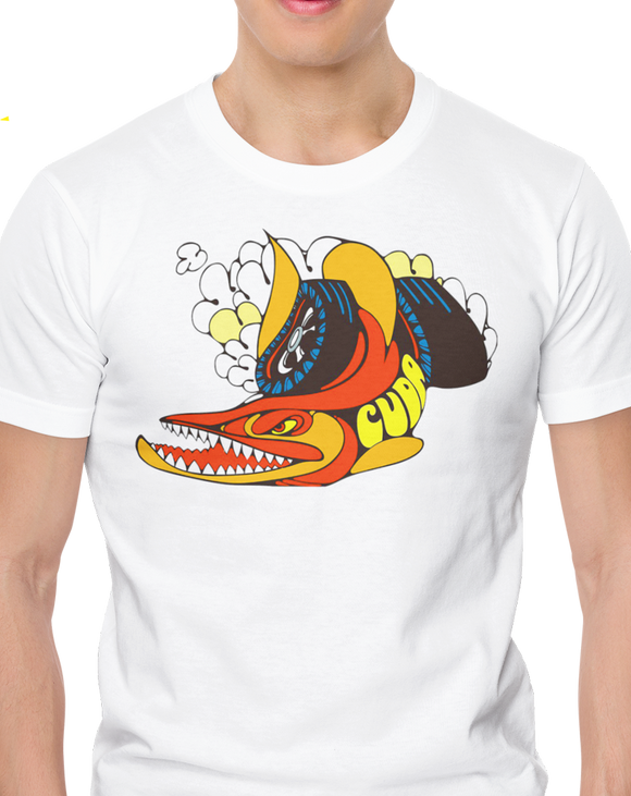Mopar - 1970 Plymouth 'Cuda Fish Logo - T-shirt