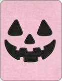 Pumpkin / Jack-O-Lantern Face Logo - Embroidered Sweatshirt