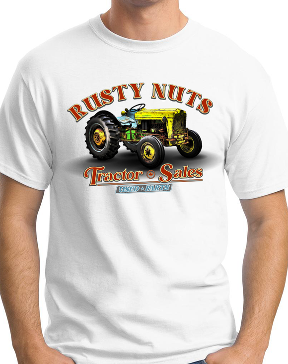 Rusty Nuts - Used Tractor Sales - T-shirt