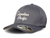 Canadian Pacific 1960's White Script Lettering Logo - Flexfit & Snap Back Cap