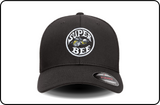 Super Bee Logo - Black Flexfit Cap