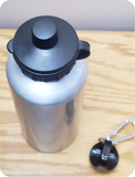 Water Bottle - British Columbia Railway Dogwood Flower Logo