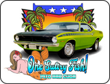 Mopar - 1970 Plymouth AAR Cuda - "One Sultry Fish!" T-shirt