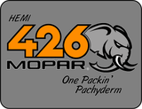 426 Hemi - "One Packin Pachyderm!" T-Shirt