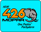 426 Hemi - "One Packin Pachyderm!" T-Shirt