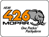 426 Hemi - "One Packin Pachyderm!" T-Shirt