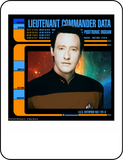 Lieutenant Commander Data (Brent Spiner) - Star Trek The Next Generation - T-shirt