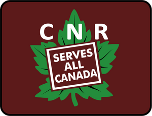 CN - Canadian National - CNR Serves All Canada Logo T-Shirt