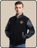 Canadian National Round Herald Melton and Leather Jacket Casual Ts Apparel and Souvenirs