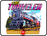 Canadian Pacific - Empress 2816 Time Traveler graphic logo Casual Ts Apparel and Souvenirs