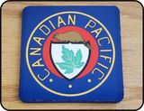 Table Coaster Canadian Pacific Early Beaver Logo Casual Ts Apparel and Souvenirs