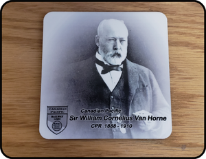 Canadian Pacific William Cornelious Van Horne Coaster Casual Ts Apparel and Souvenirs